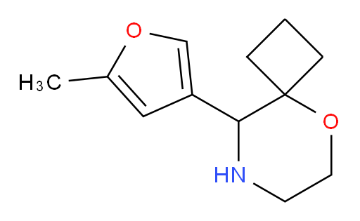 9-(5-methylfuran-3-yl)-5-oxa-8-azaspiro[3.5]nonane