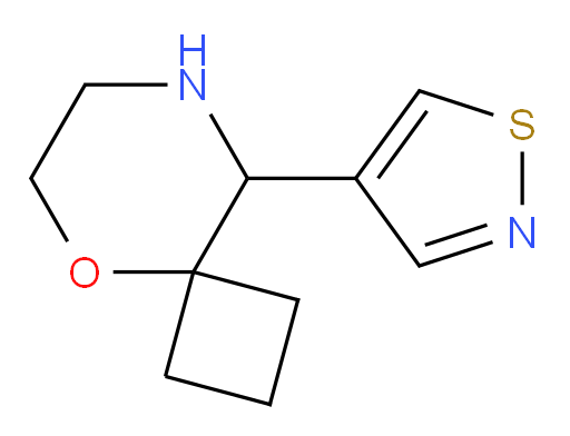 9-(1,2-thiazol-4-yl)-5-oxa-8-azaspiro[3.5]nonane