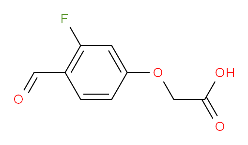 2-(3-fluoro-4-formylphenoxy)acetic acid