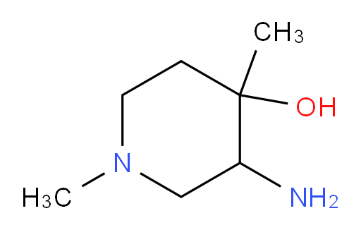 3-amino-1,4-dimethylpiperidin-4-ol