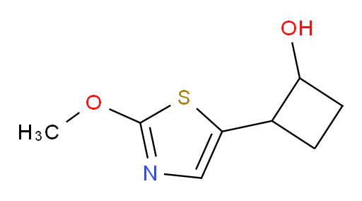 2-(2-methoxy-1,3-thiazol-5-yl)cyclobutan-1-ol
