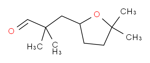 3-(5,5-dimethyloxolan-2-yl)-2,2-dimethylpropanal