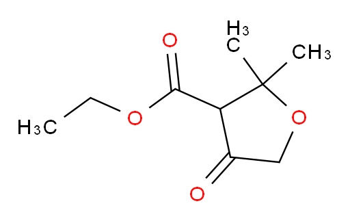 ethyl 2,2-dimethyl-4-oxooxolane-3-carboxylate