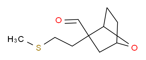 2-[2-(methylsulfanyl)ethyl]-7-oxabicyclo[2.2.1]heptane-2-carbaldehyde