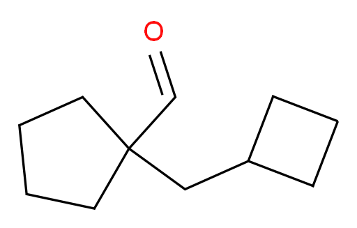 1-(cyclobutylmethyl)cyclopentane-1-carbaldehyde