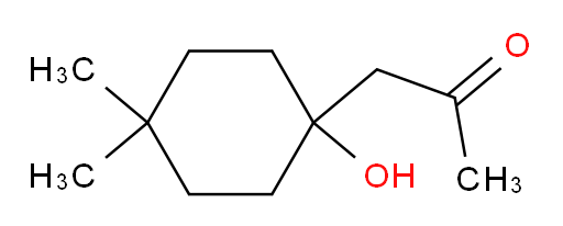 1-(1-hydroxy-4,4-dimethylcyclohexyl)propan-2-one