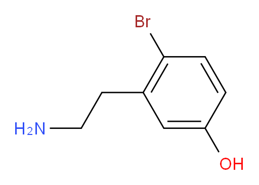 3-(2-aminoethyl)-4-bromophenol