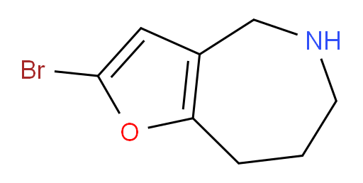2-bromo-4H,5H,6H,7H,8H-furo[3,2-c]azepine