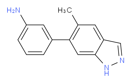 3-(5-methyl-1H-indazol-6-yl)aniline