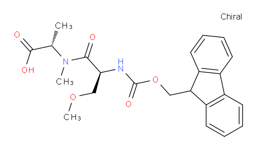 (2S)-2-[(2S)-2-({[(9H-fluoren-9-yl)methoxy]carbonyl}amino)-3-methoxy-N-methylpropanamido]propanoic acid