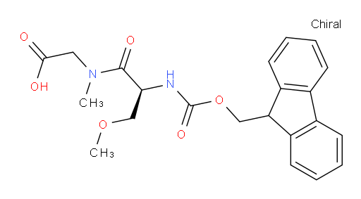 2-[(2S)-2-({[(9H-fluoren-9-yl)methoxy]carbonyl}amino)-3-methoxy-N-methylpropanamido]acetic acid