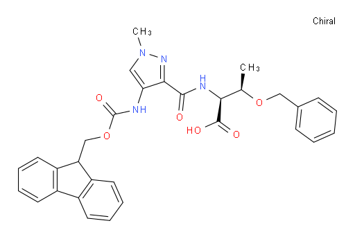(2S,3R)-3-(benzyloxy)-2-{[4-({[(9H-fluoren-9-yl)methoxy]carbonyl}amino)-1-methyl-1H-pyrazol-3-yl]formamido}butanoic acid