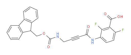 3-[4-({[(9H-fluoren-9-yl)methoxy]carbonyl}amino)but-2-ynamido]-2,6-difluorobenzoic acid