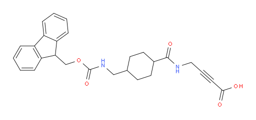 4-({4-[({[(9H-fluoren-9-yl)methoxy]carbonyl}amino)methyl]cyclohexyl}formamido)but-2-ynoic acid