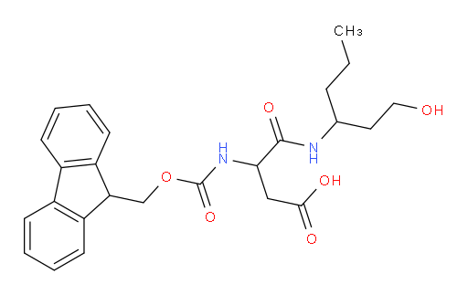 3-({[(9H-fluoren-9-yl)methoxy]carbonyl}amino)-3-[(1-hydroxyhexan-3-yl)carbamoyl]propanoic acid