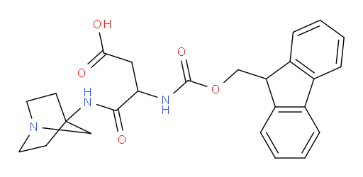 3-({1-azabicyclo[2.2.1]heptan-4-yl}carbamoyl)-3-({[(9H-fluoren-9-yl)methoxy]carbonyl}amino)propanoic acid