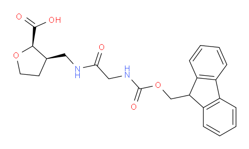 rac-(2R,3R)-3-{[2-({[(9H-fluoren-9-yl)methoxy]carbonyl}amino)acetamido]methyl}oxolane-2-carboxylic acid