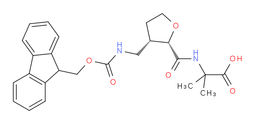 rac-2-{[(2R,3R)-3-[({[(9H-fluoren-9-yl)methoxy]carbonyl}amino)methyl]oxolan-2-yl]formamido}-2-methylpropanoic acid