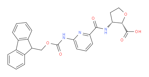 rac-(2R,3S)-3-[6-({[(9H-fluoren-9-yl)methoxy]carbonyl}amino)pyridine-2-amido]oxolane-2-carboxylic acid