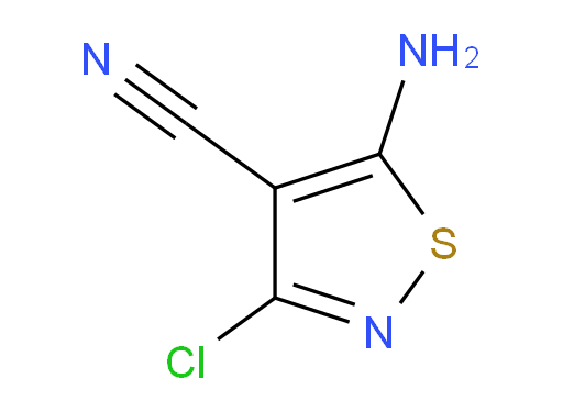 5-amino-3-chloro-1,2-thiazole-4-carbonitrile