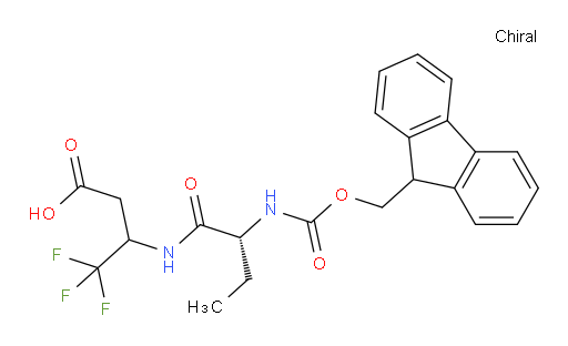 3-[(2R)-2-({[(9H-fluoren-9-yl)methoxy]carbonyl}amino)butanamido]-4,4,4-trifluorobutanoic acid