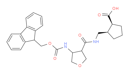 rac-(1R,2S)-2-({[4-({[(9H-fluoren-9-yl)methoxy]carbonyl}amino)oxolan-3-yl]formamido}methyl)cyclopentane-1-carboxylic acid