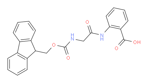 2-[2-({[(9H-fluoren-9-yl)methoxy]carbonyl}amino)acetamido]benzoic acid