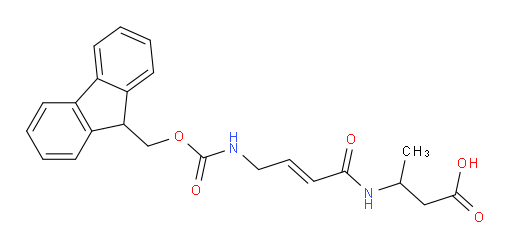 3-[4-({[(9H-fluoren-9-yl)methoxy]carbonyl}amino)but-2-enamido]butanoic acid