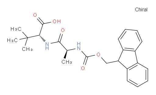 (2R)-2-[(2S)-2-({[(9H-fluoren-9-yl)methoxy]carbonyl}amino)propanamido]-3,3-dimethylbutanoic acid