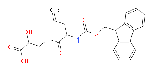 3-[2-({[(9H-fluoren-9-yl)methoxy]carbonyl}amino)pent-4-enamido]-2-hydroxypropanoic acid