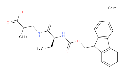 3-[(2S)-2-({[(9H-fluoren-9-yl)methoxy]carbonyl}amino)butanamido]-2-methylpropanoic acid