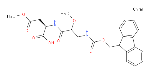 (2R)-2-[3-({[(9H-fluoren-9-yl)methoxy]carbonyl}amino)-2-methoxypropanamido]-4-methoxy-4-oxobutanoic acid