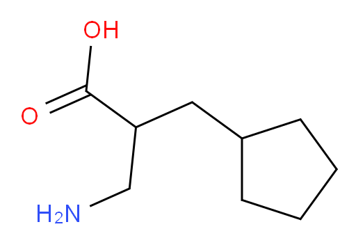 3-amino-2-(cyclopentylmethyl)propanoic acid
