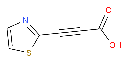 3-(1,3-thiazol-2-yl)prop-2-ynoic acid