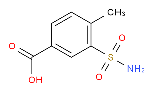 4-methyl-3-sulfamoylbenzoic acid
