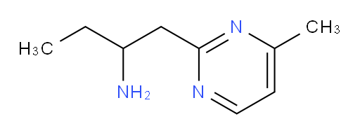 1-(4-methylpyrimidin-2-yl)butan-2-amine