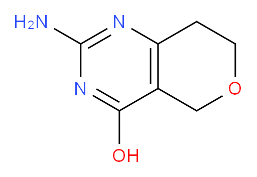 2-amino-5H,7H,8H-pyrano[4,3-d]pyrimidin-4-ol