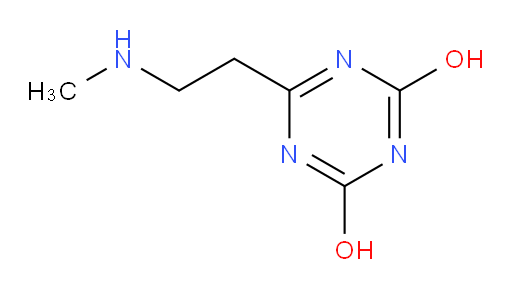 6-[2-(methylamino)ethyl]-1,3,5-triazine-2,4-diol