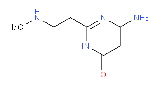 6-amino-2-[2-(methylamino)ethyl]-3,4-dihydropyrimidin-4-one