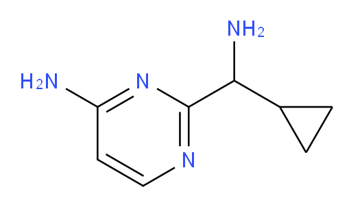 2-[amino(cyclopropyl)methyl]pyrimidin-4-amine