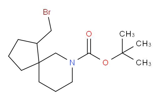 tert-butyl 1-(bromomethyl)-7-azaspiro[4.5]decane-7-carboxylate