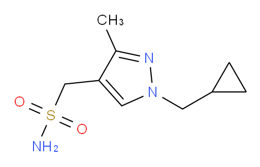 [1-(cyclopropylmethyl)-3-methyl-1H-pyrazol-4-yl]methanesulfonamide