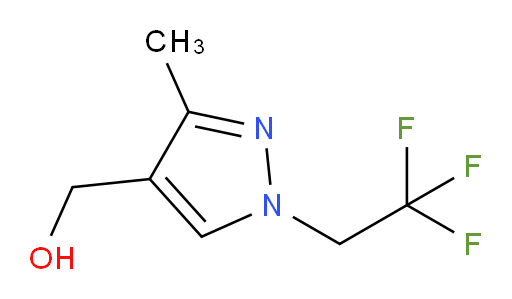 [3-methyl-1-(2,2,2-trifluoroethyl)-1H-pyrazol-4-yl]methanol