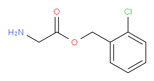 (2-chlorophenyl)methyl 2-aminoacetate