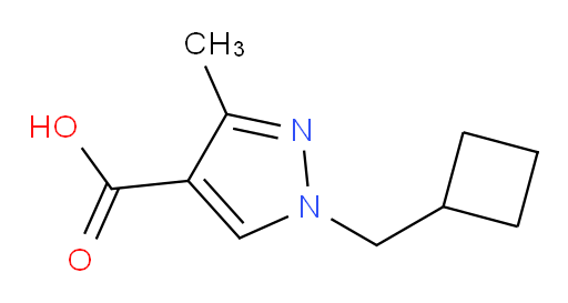 1-(cyclobutylmethyl)-3-methyl-1H-pyrazole-4-carboxylic acid