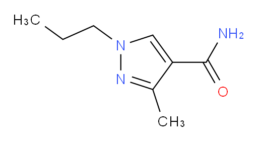 3-methyl-1-propyl-1H-pyrazole-4-carboxamide