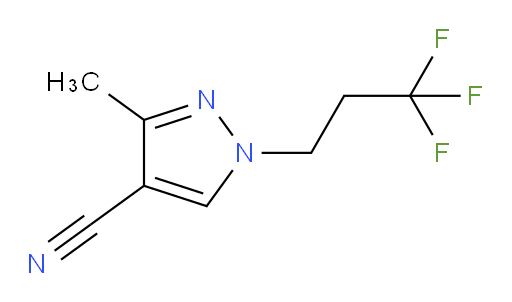 3-methyl-1-(3,3,3-trifluoropropyl)-1H-pyrazole-4-carbonitrile