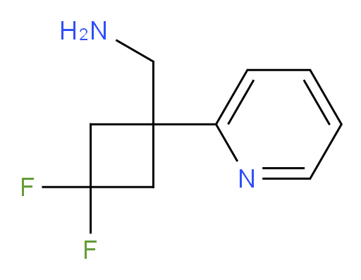 [3,3-difluoro-1-(pyridin-2-yl)cyclobutyl]methanamine