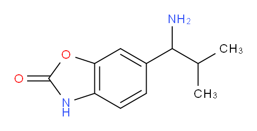 6-(1-amino-2-methylpropyl)-2,3-dihydro-1,3-benzoxazol-2-one