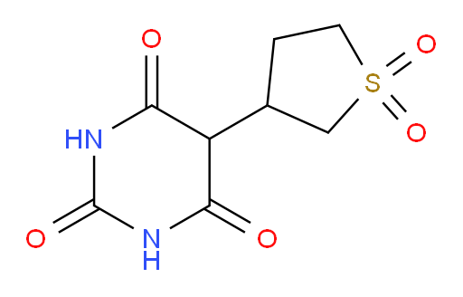5-(1,1-dioxo-1lambda6-thiolan-3-yl)-1,3-diazinane-2,4,6-trione